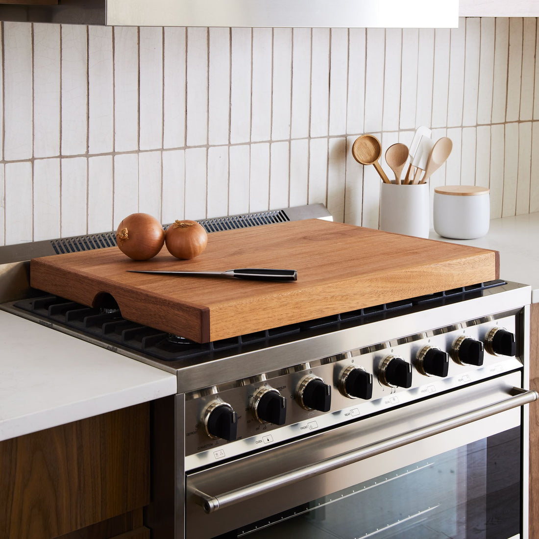 The "Accidental" Stove Cover Cutting Board