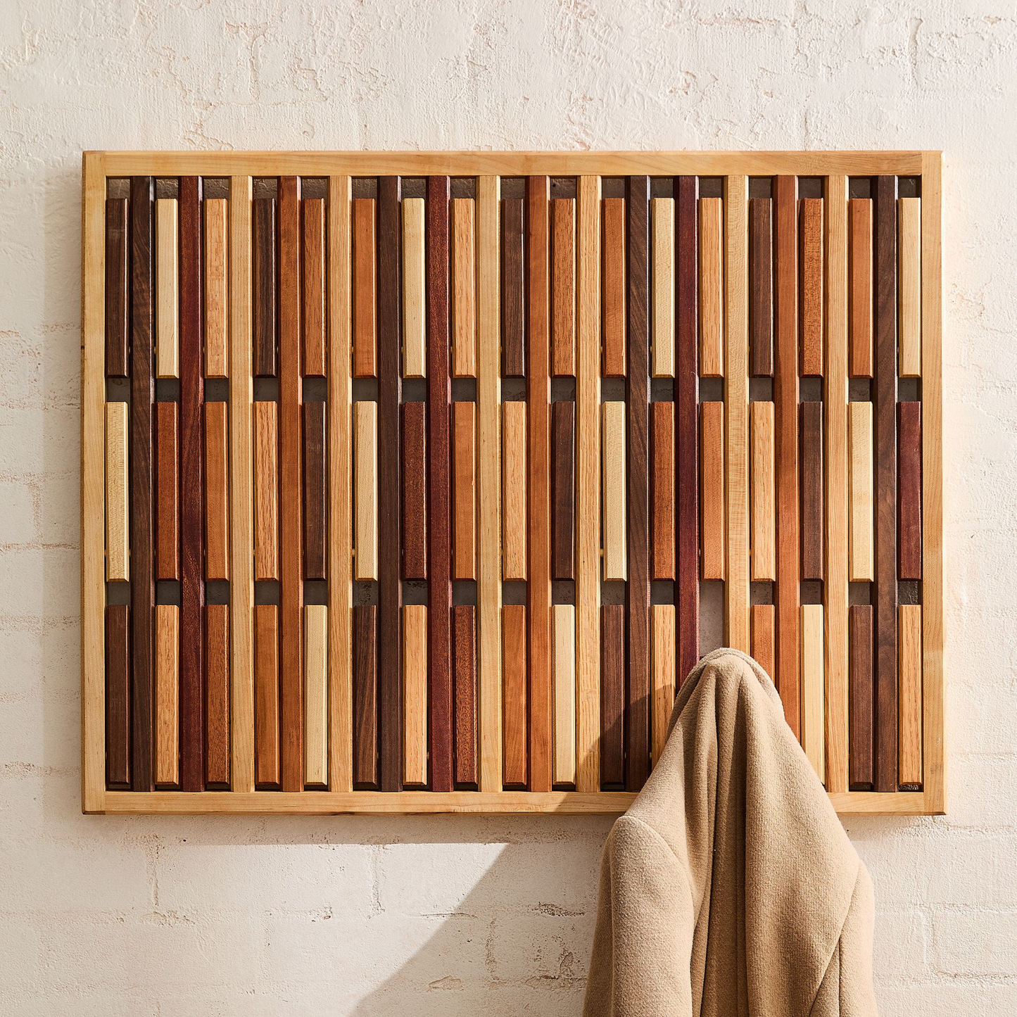 The Original Magnetic Hook Rack (5-Wood Version)