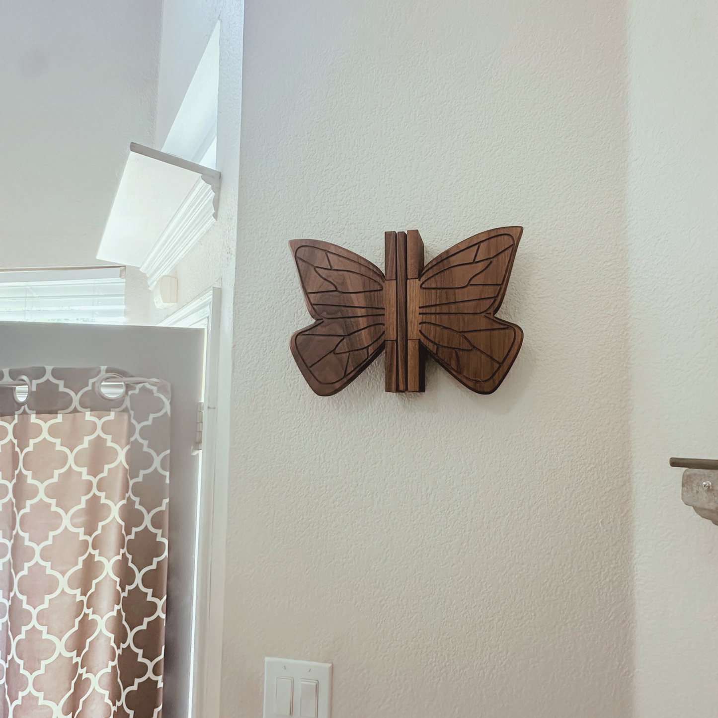 Butterfly Wall Hook  | Handmade Functional Utility Hook | Plant Hanger