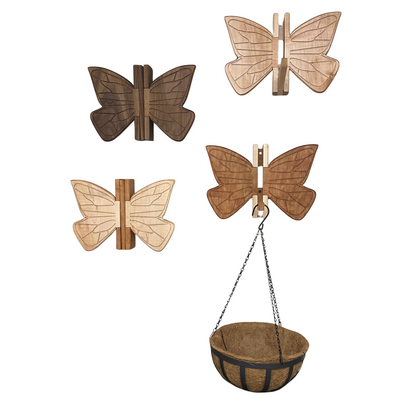 Butterfly Wall Hook  | Handmade Functional Utility Hook | Plant Hanger
