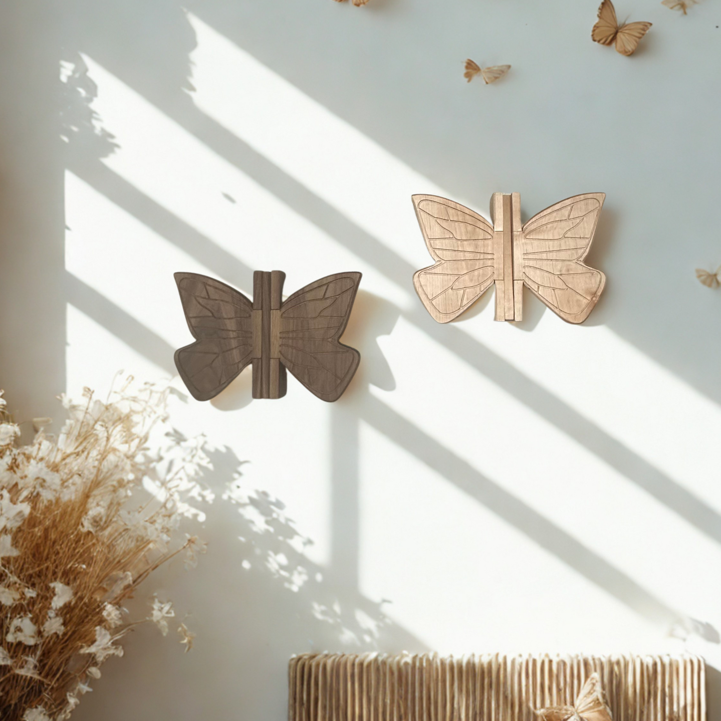 Butterfly Wall Hook  | Handmade Functional Utility Hook | Plant Hanger