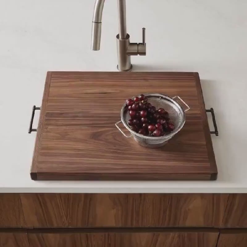 Sink Cover Cutting Board with Handles